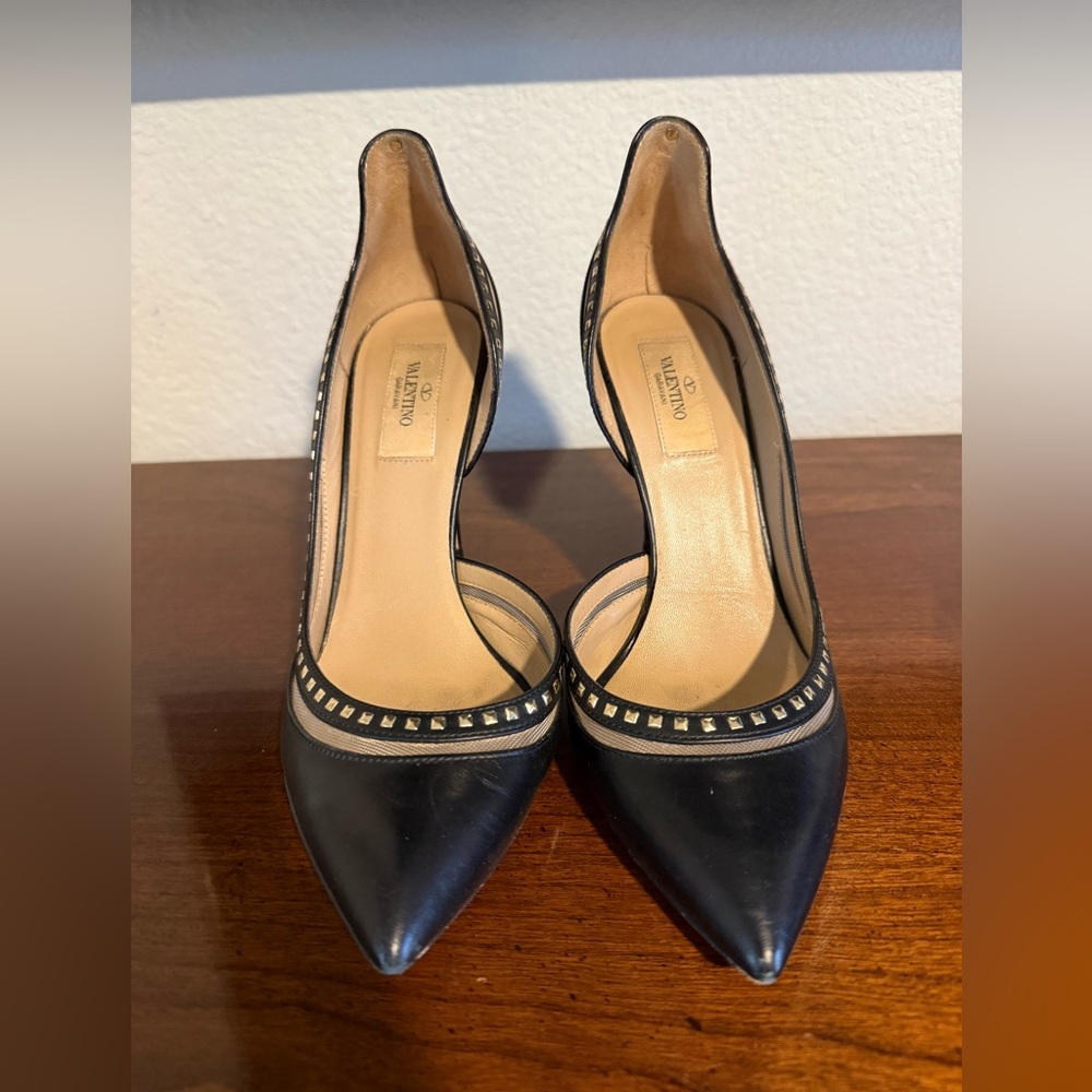 Valentino Rockstud Pumps Black Size 39